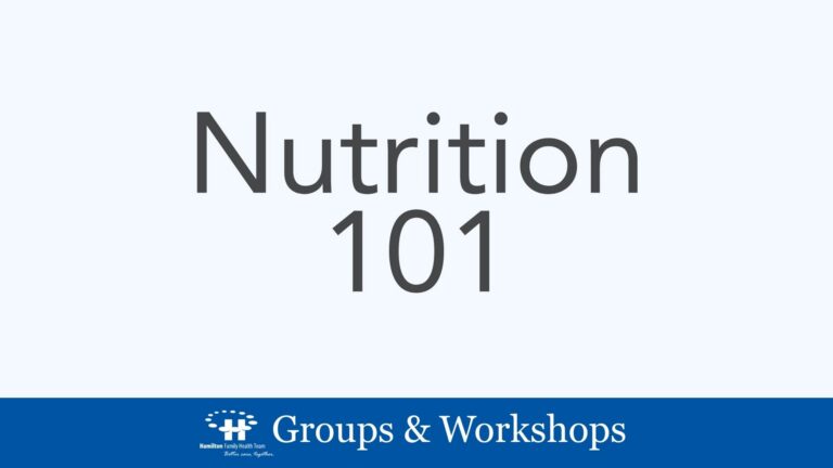 Nutrition 101