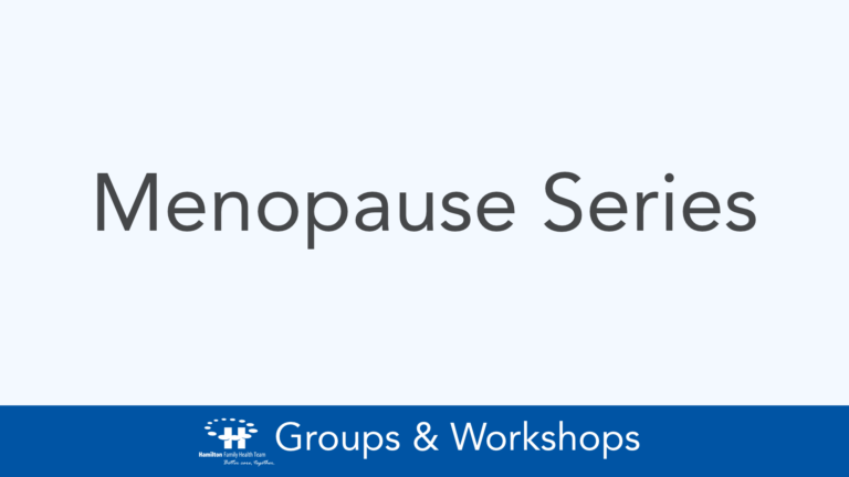 Menopause Series