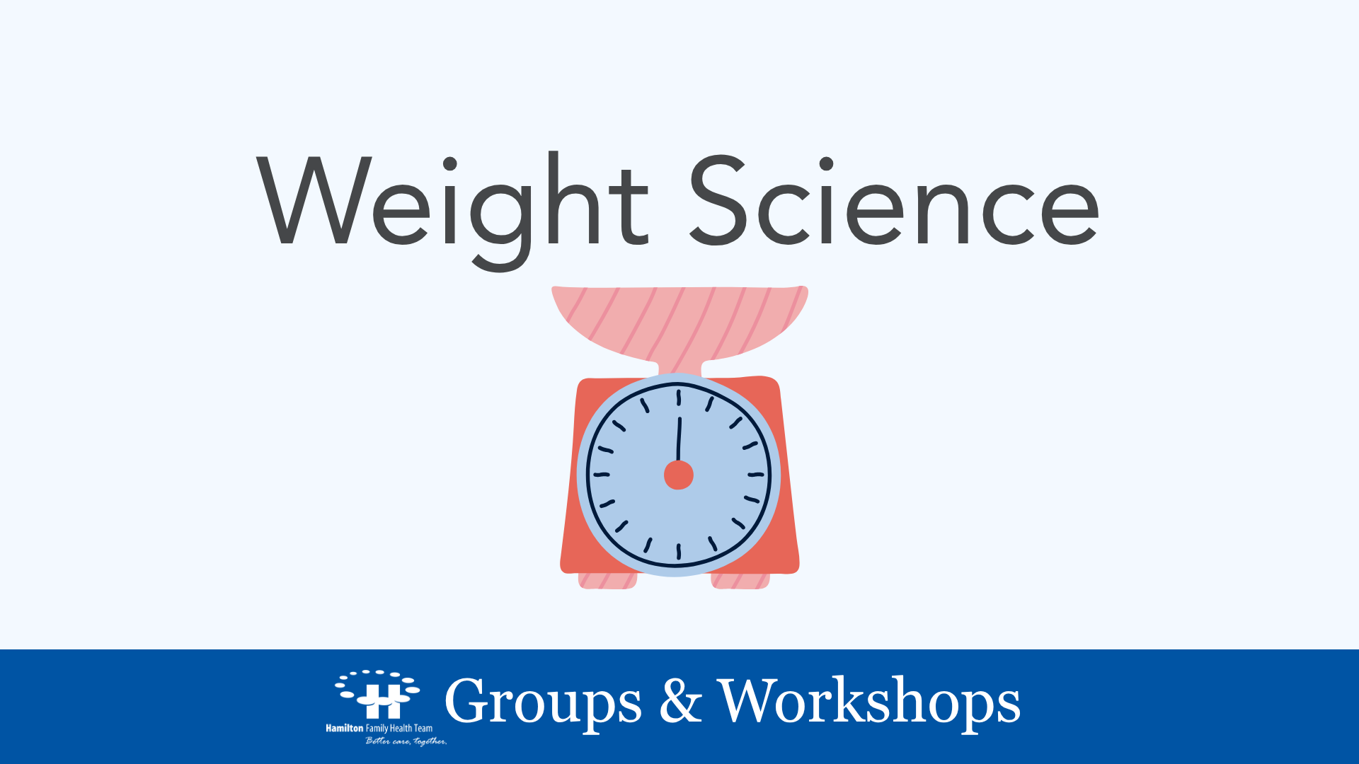 Weight Science