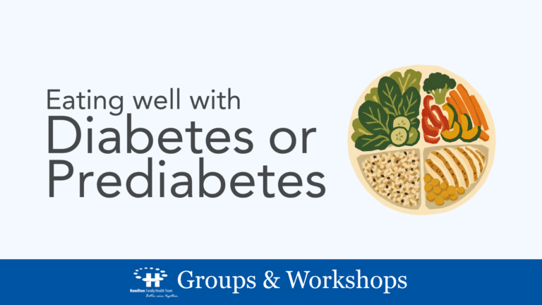 Eating Well with Diabetes or Prediabetes