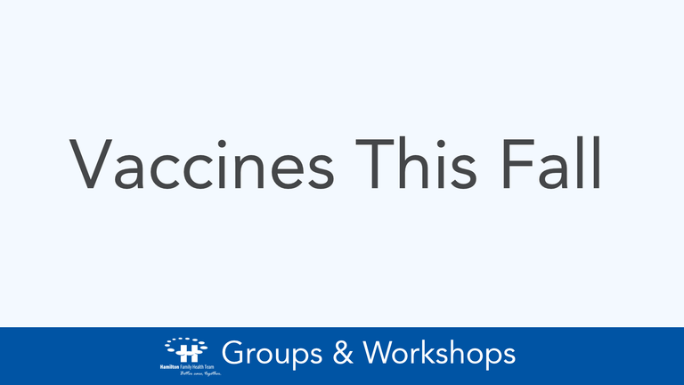 Vaccines This Fall