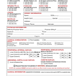 One Vascular Requisition