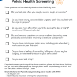 Hamilton Family Health Team - Pelvic Health Screening
