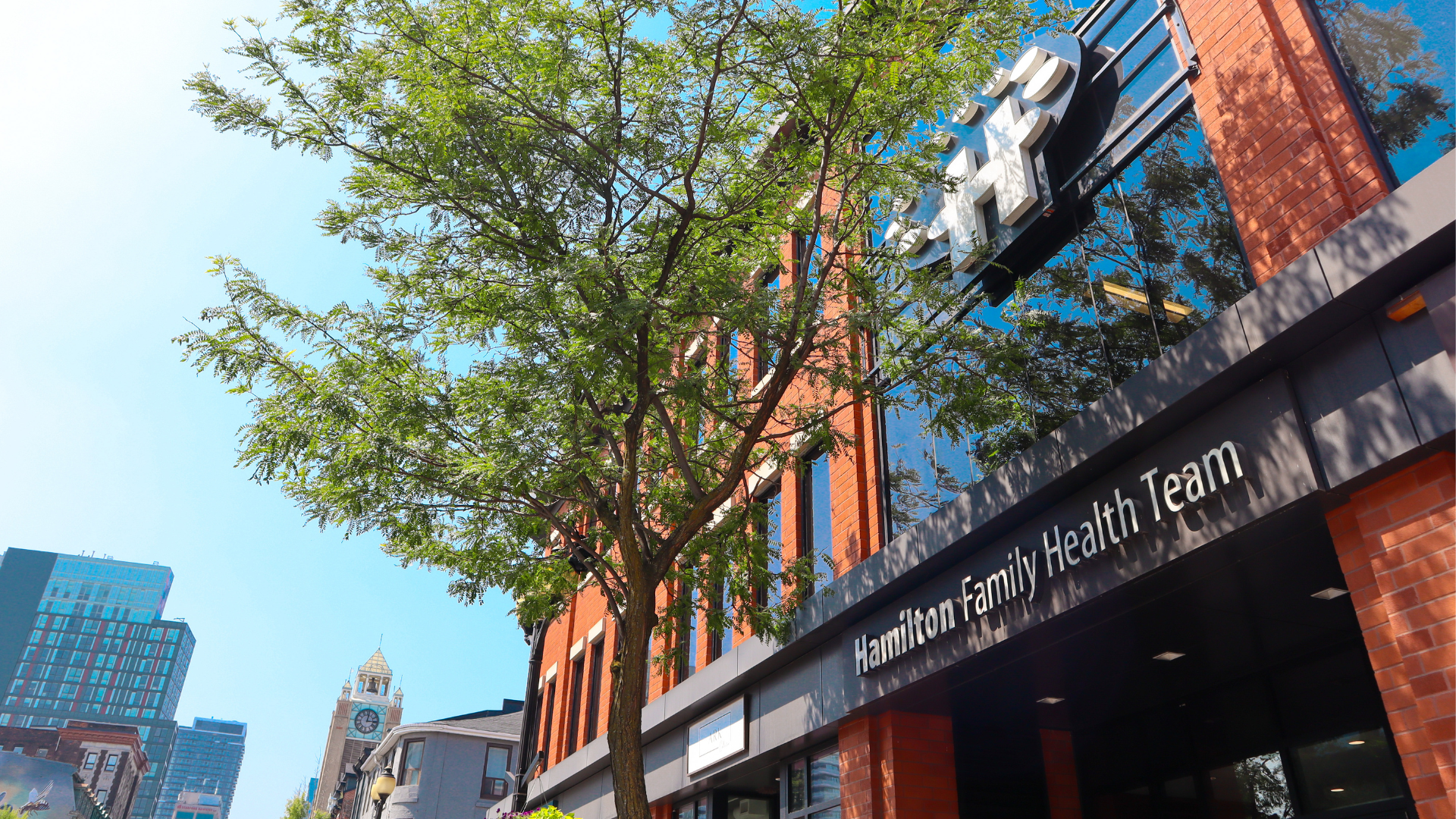 Hamilton Family Health Team office on James St N